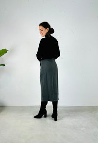 Sweater zwart turtle