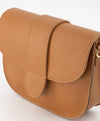 Crossbody leder cognac