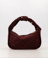 Tas Lottie suede Bordeaux