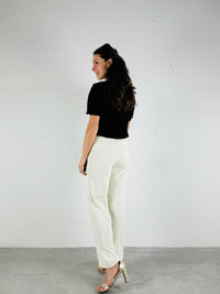 Truitje zwart pofmouw - Chic by R