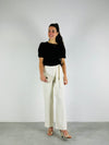 Truitje zwart pofmouw - Chic by R