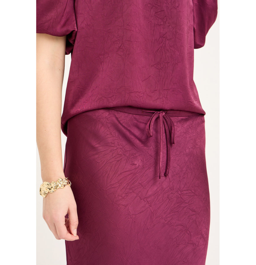 Emily Skirt Bordeaux