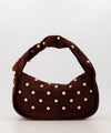 Tas Lottie suede Bordeaux