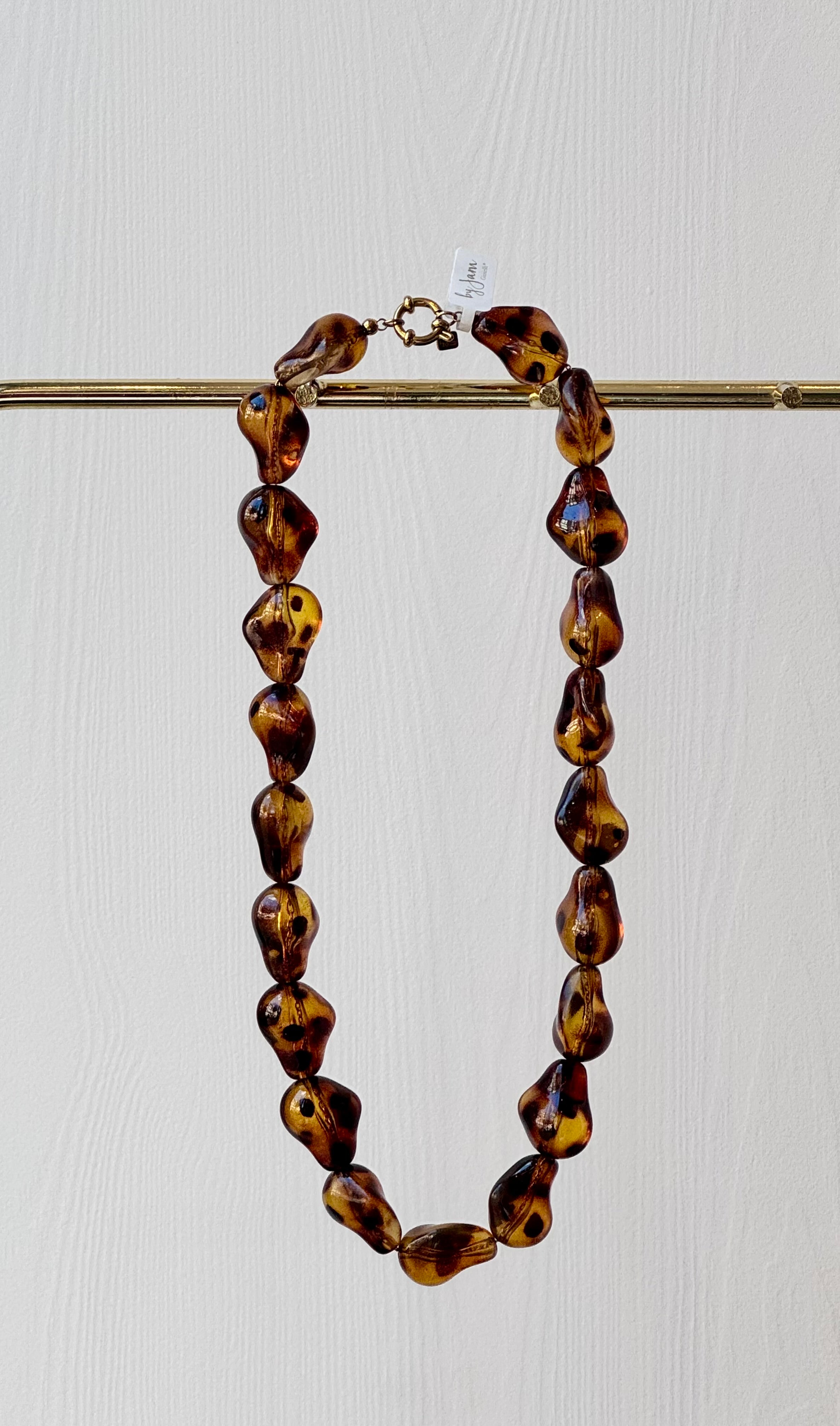 Ketting Leopard Brown