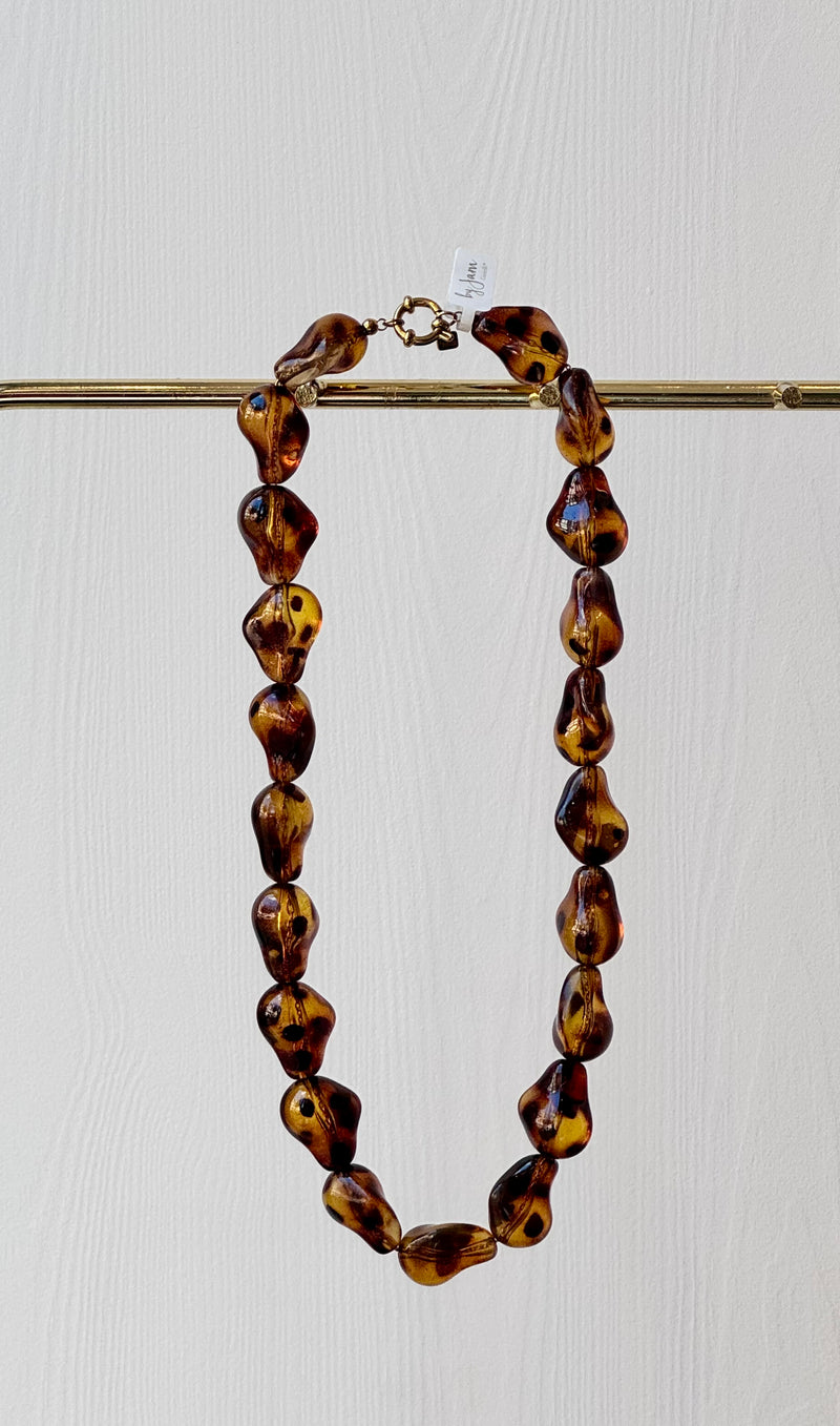 Ketting Leopard Brown