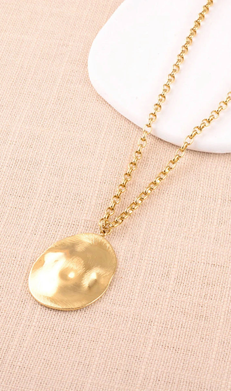 Ketting gold brushed