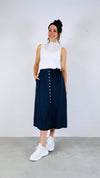Rok Sandy marineblauw