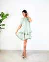 Daisi Dress Dusty Mint A-View