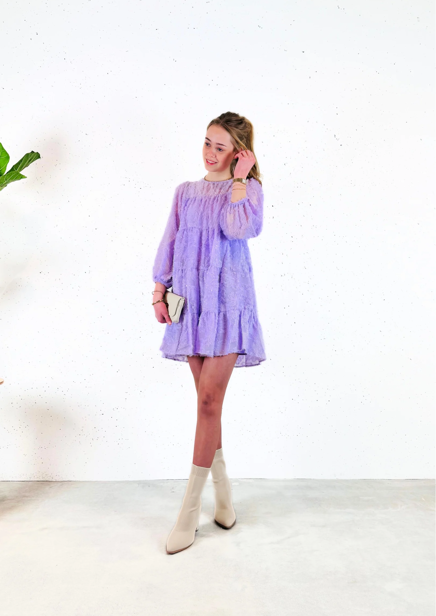 Dress Elena Lila