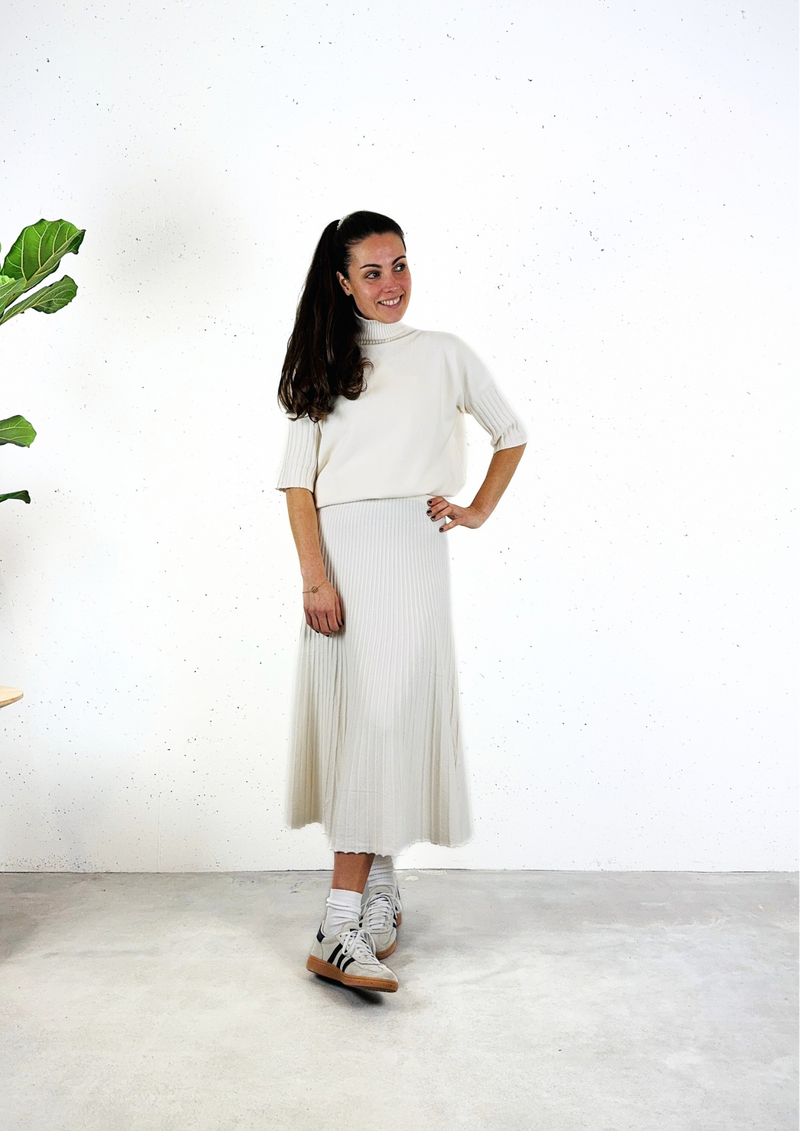 Skirt off-white Serena