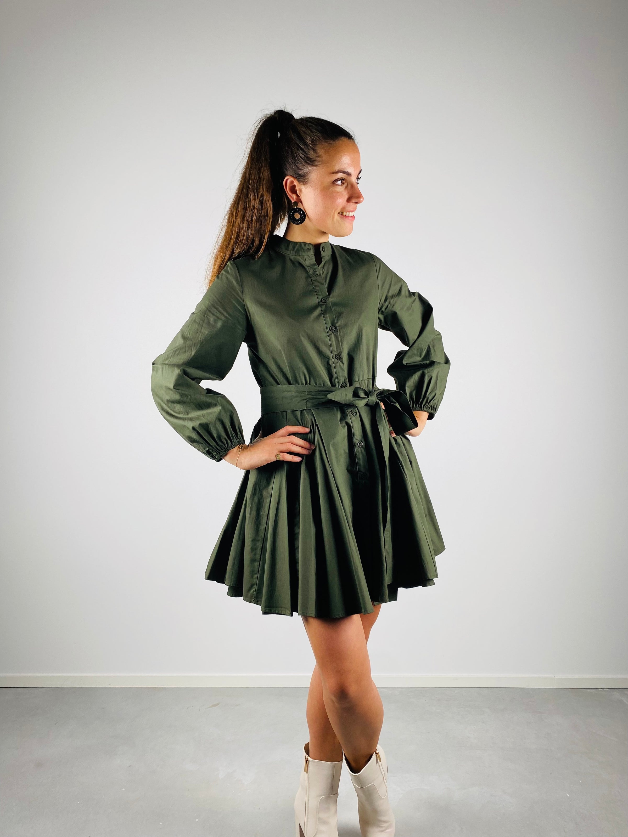 Skaterdress kaki - Chic by R
