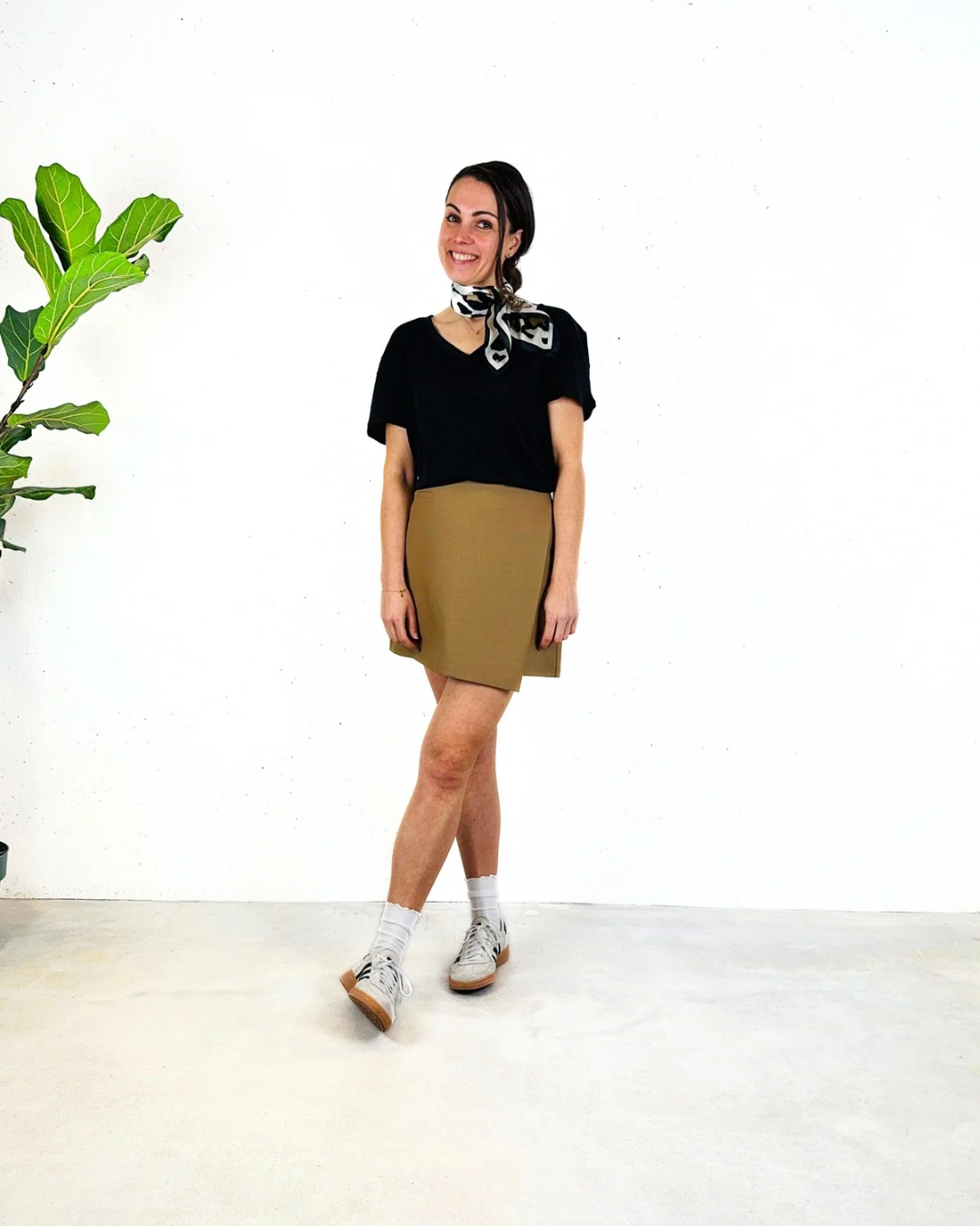 Shirt Tefiti An'ge Zwart
