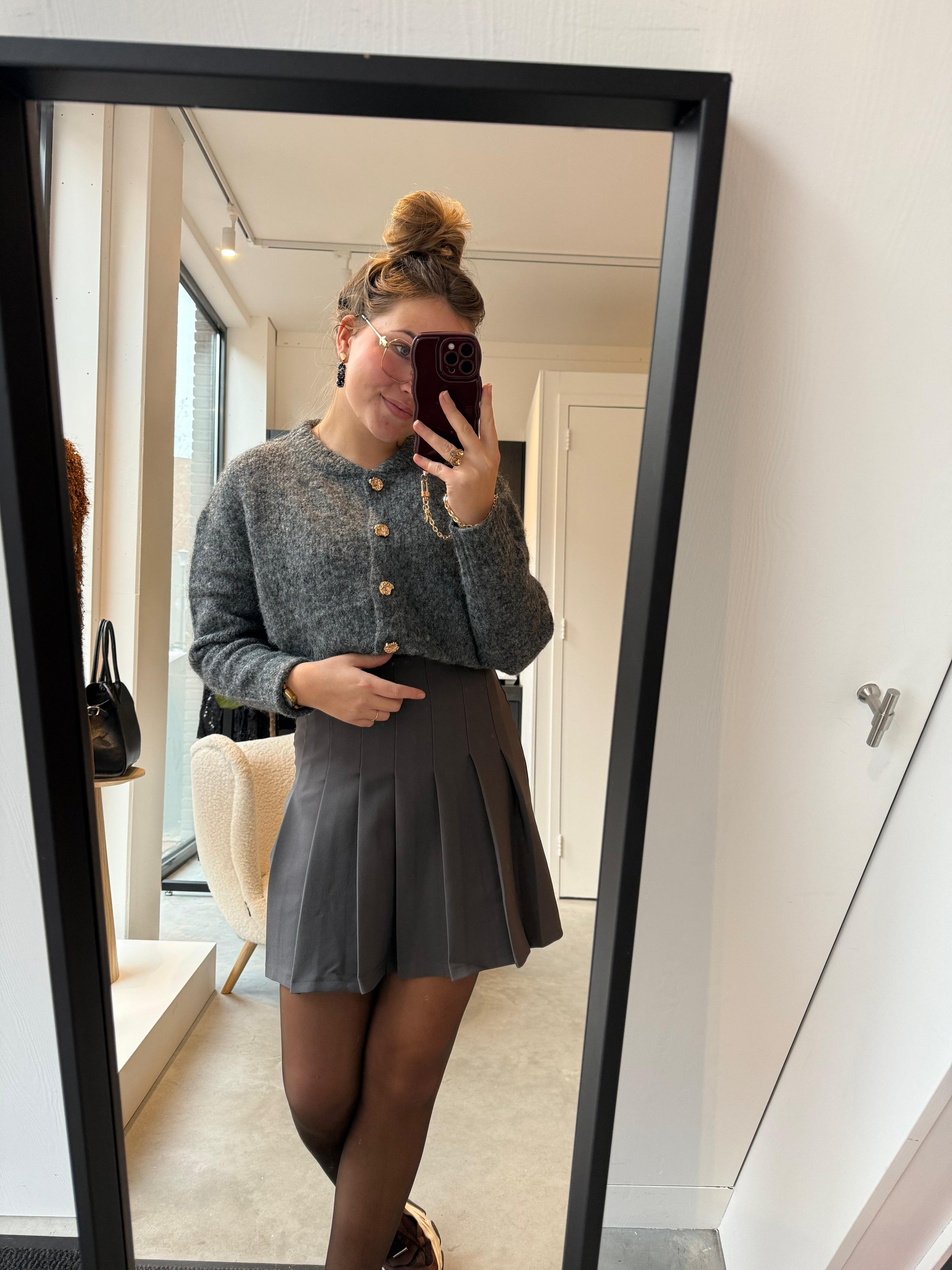 Skirt Grijs Sisterspoint