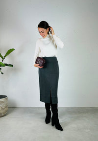 Skirt Sibylle grey