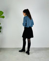 Cardigan Aimée Jeansblauw