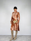 Jurk velvet oud-roze - Chic by R