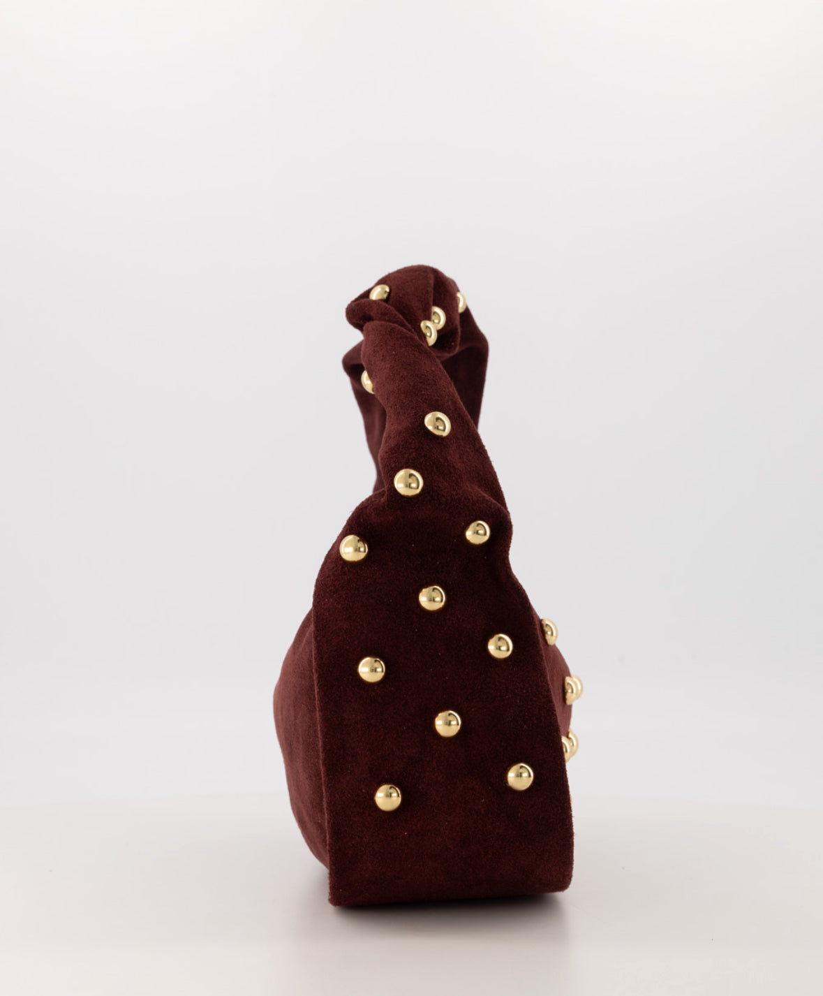 Tas Lottie suede Bordeaux