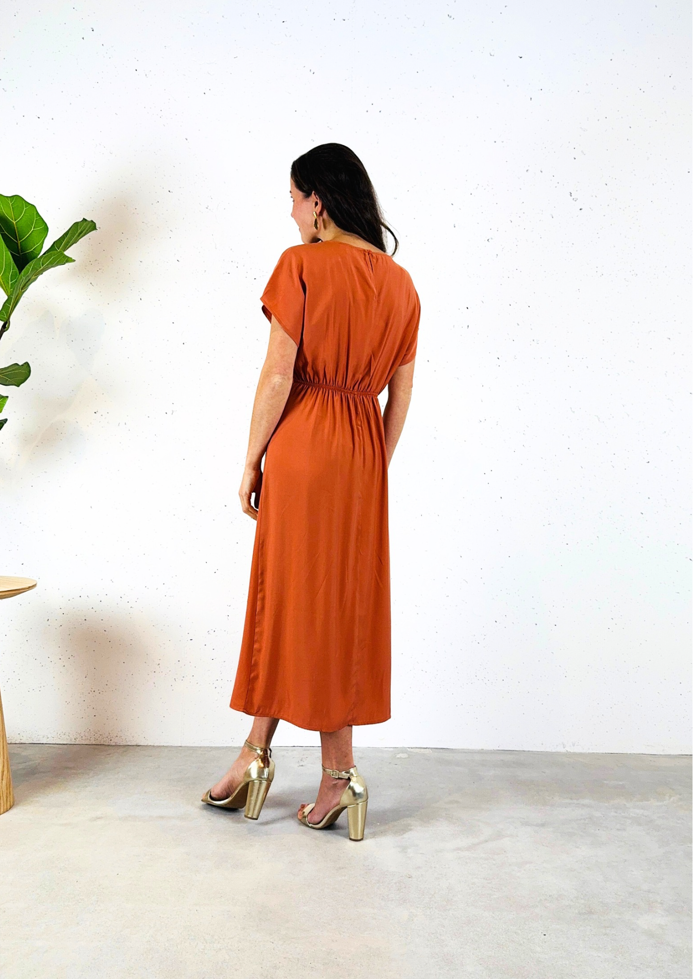 Dress Moavil terracotta An'ge