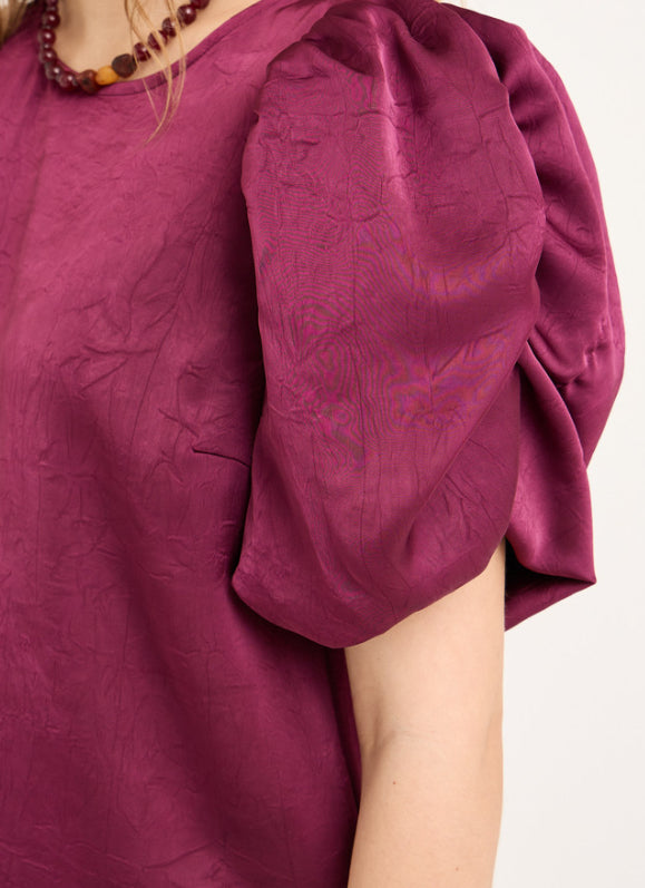 Sinda Blouse Bordeaux