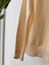 Sweater Ecru golden buttons