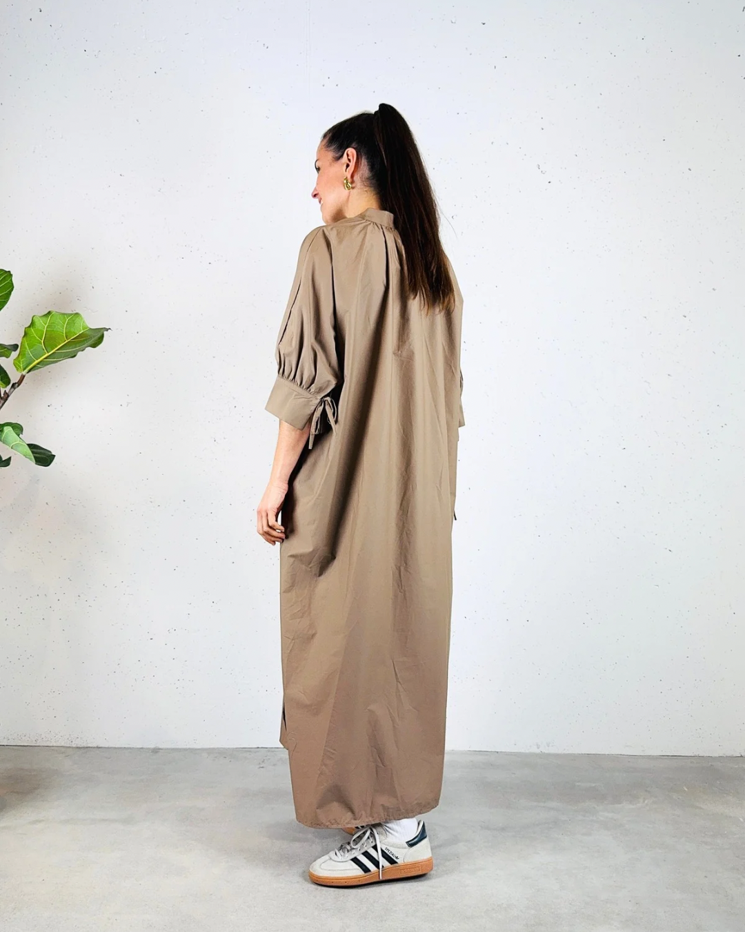 Jurk Eva Taupe