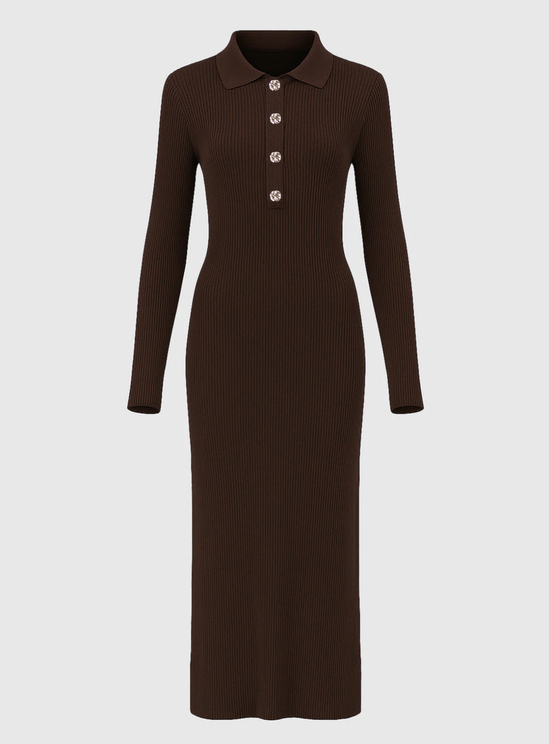 Dress Marron Paris