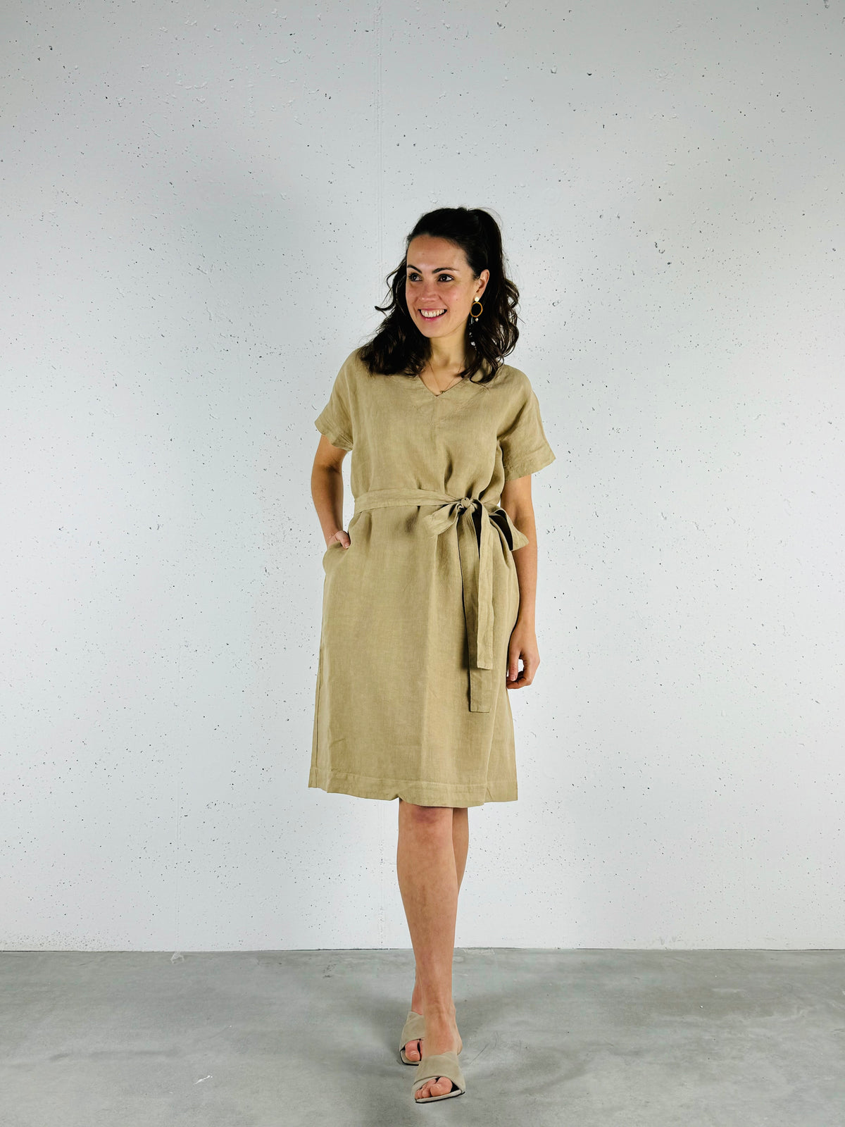 Joelle dress Beach Brown - Chic by R