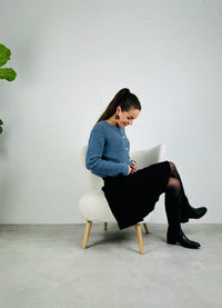 Cardigan Aimée Jeansblauw