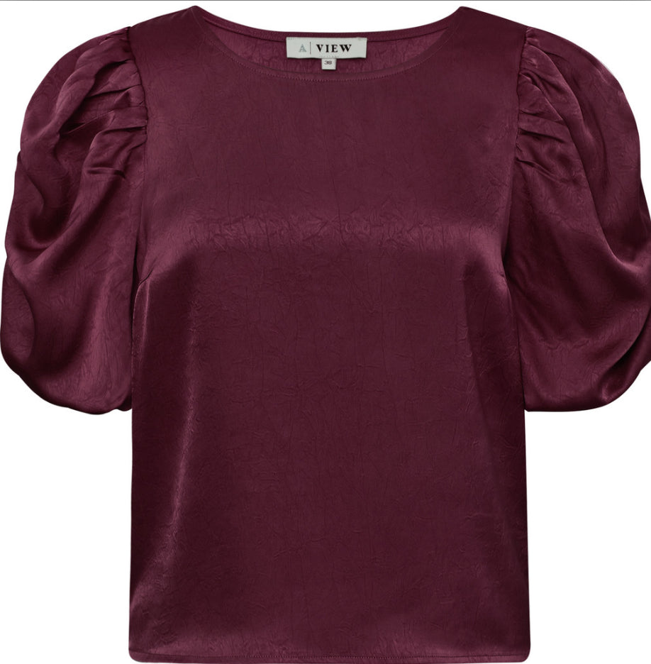 Sinda Blouse Bordeaux