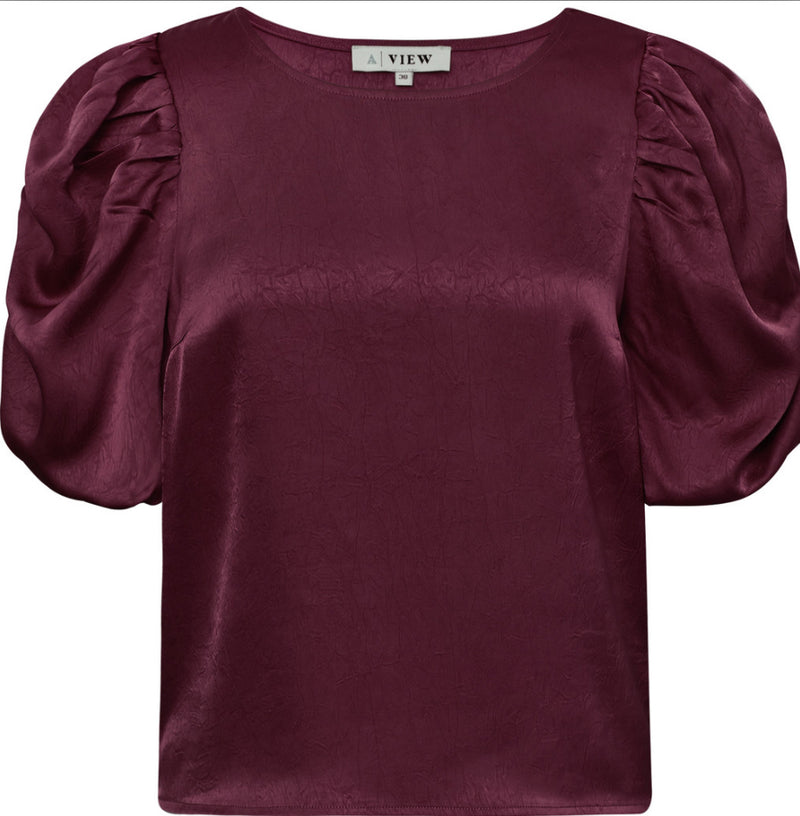 Sinda Blouse Bordeaux