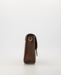 Crossbody leder bruin