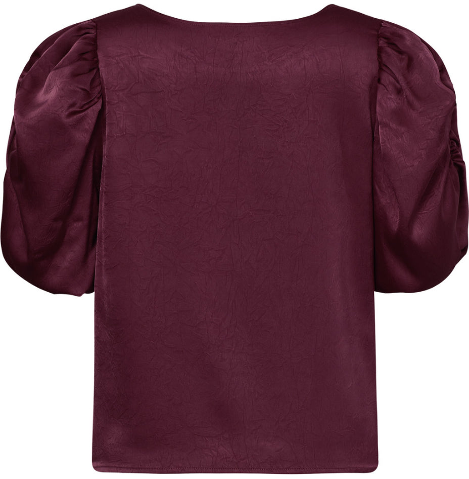Sinda Blouse Bordeaux