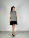 Jurk Evelina Bianco/Nero - Chic by R