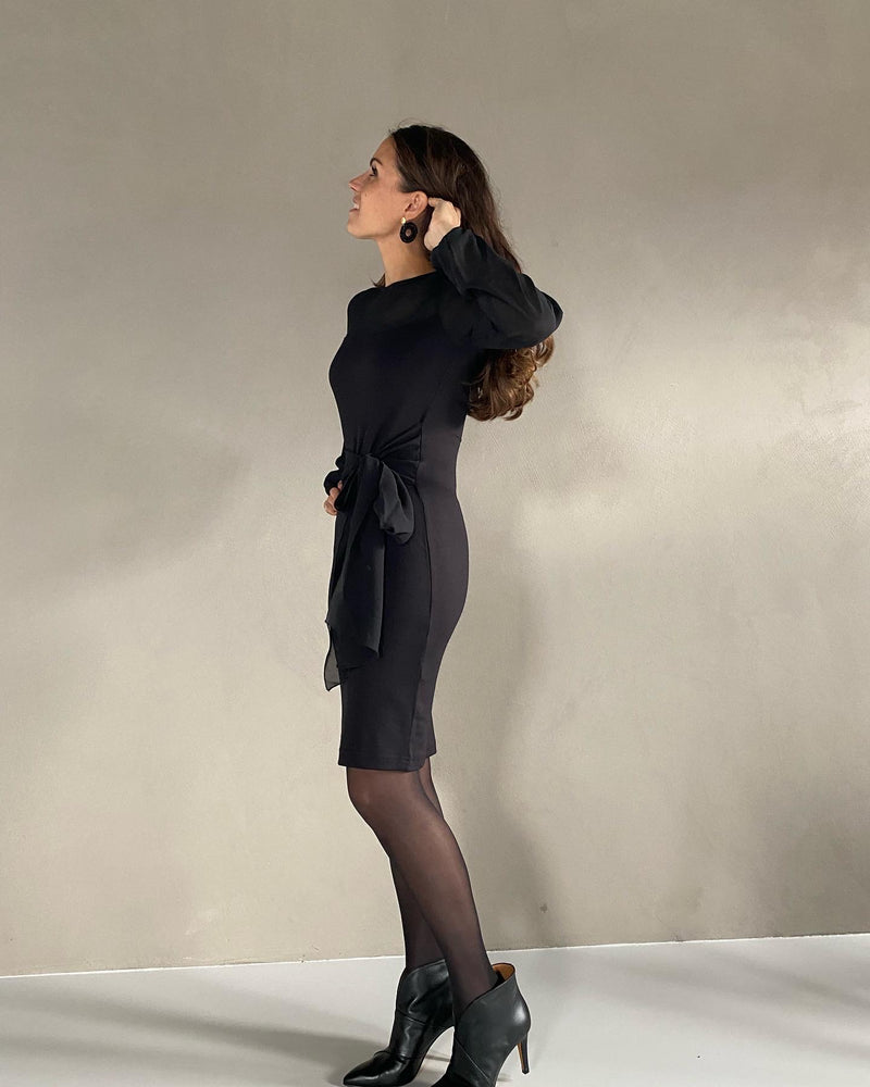 Jurk mesh strik - Chic by R