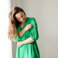 Jurk Guccigroen viscose - Chic by R
